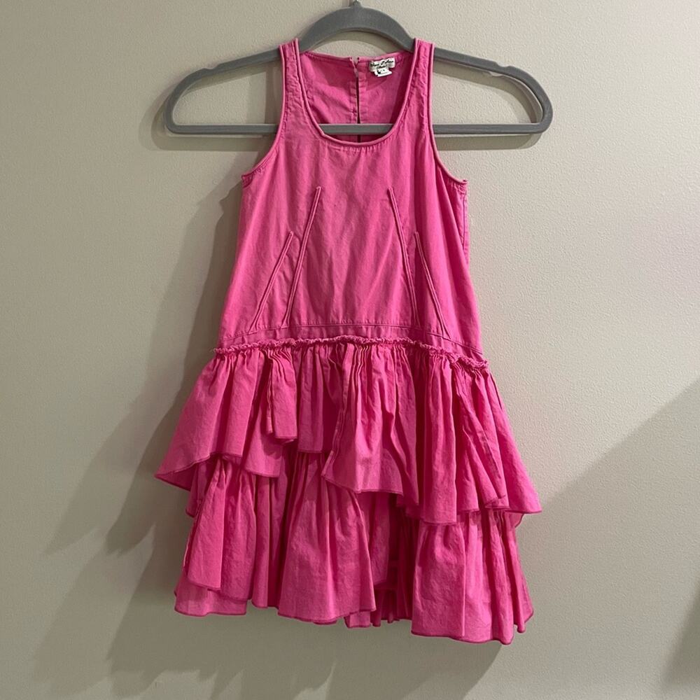 Eliane Et Lena Paris Pink Tiered Dress